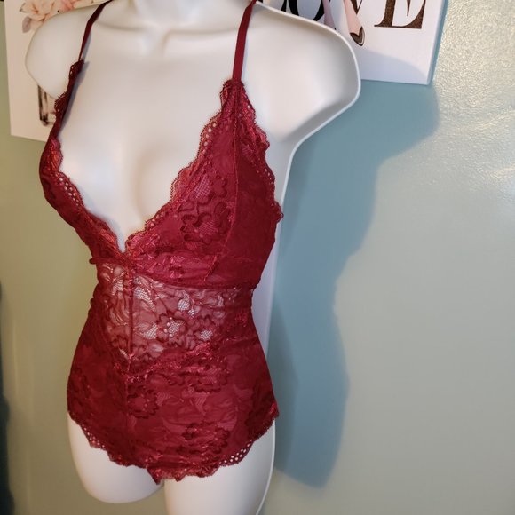Lace Teddy Bodysuit Lingerie - Picture 4 of 6